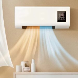 Mini Wall-Mounted 1800W Electric Heater & Air Conditioner