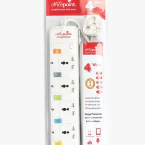 OfficePoint 4-Port Power Extension Strip