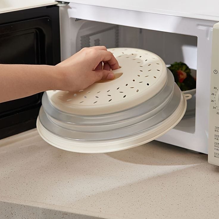 💚 Microwave food cover

Is made of food grade plastic, BPA free, non-toxic, environmentally friendly, high temperature resistant and can be directly contact with food healthy.