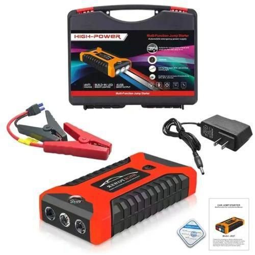 Portable Car Jump starter Kit With High Voltage Power Bank 12V