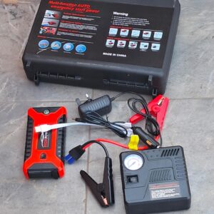 Multifunctional car jump starter with air compressor 12v